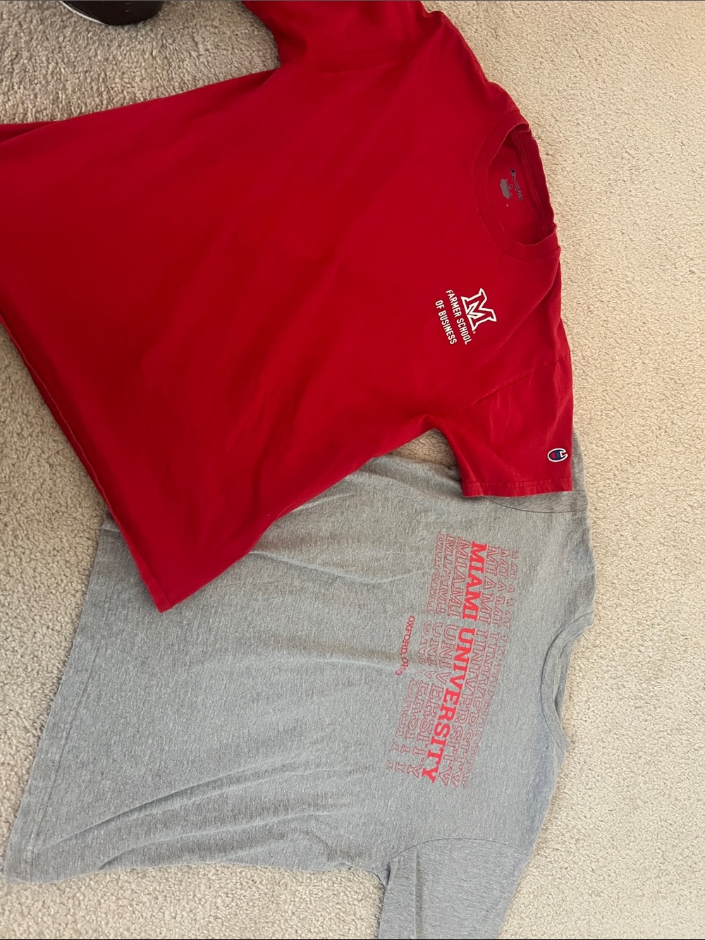 Miami University T-shirts